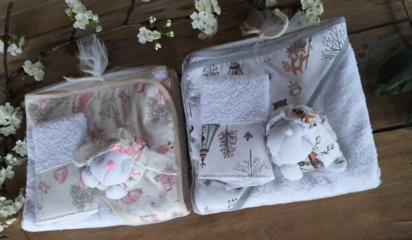 Set de Baño con Accesorios en Bolsita de Tul.  Set N° 1 - Image 3