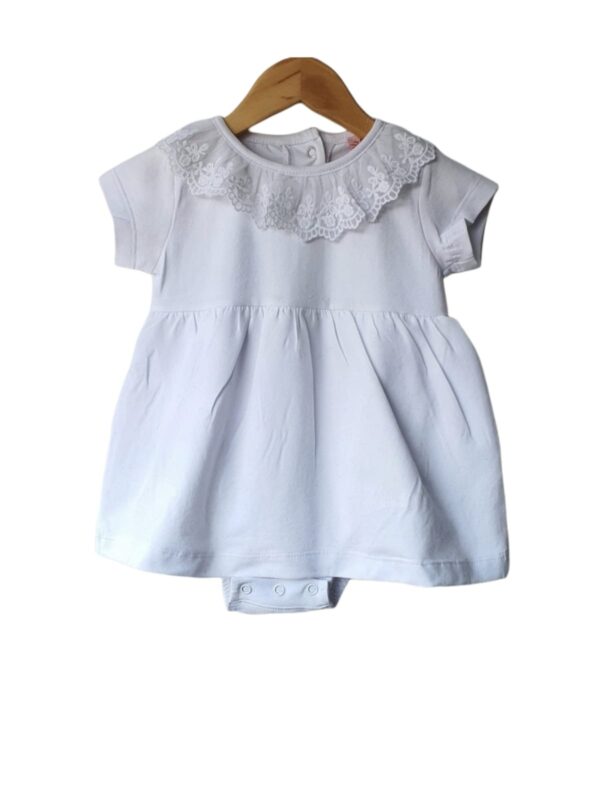 Vestido con Cuellito y Body Interno - Image 2