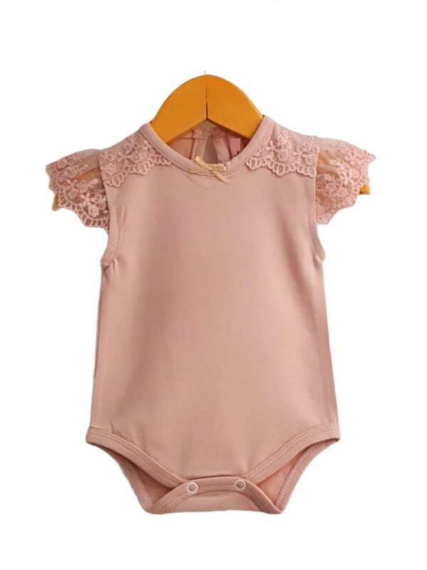 Body Liso con Broderie en Hombros