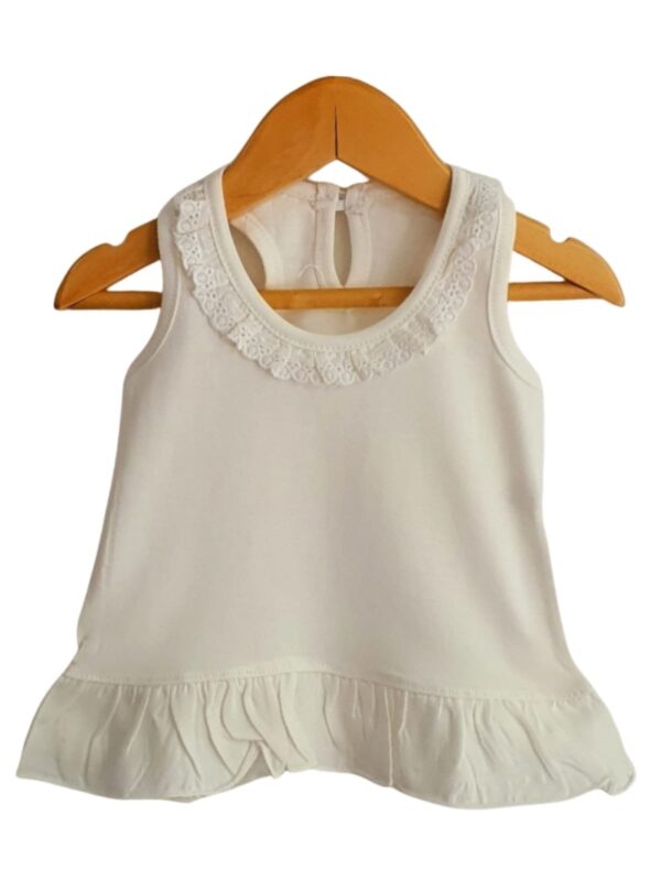 Musculosa Beba con Puntilla