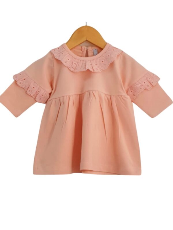 Vestido de Algodón de Manga Larga - Image 4