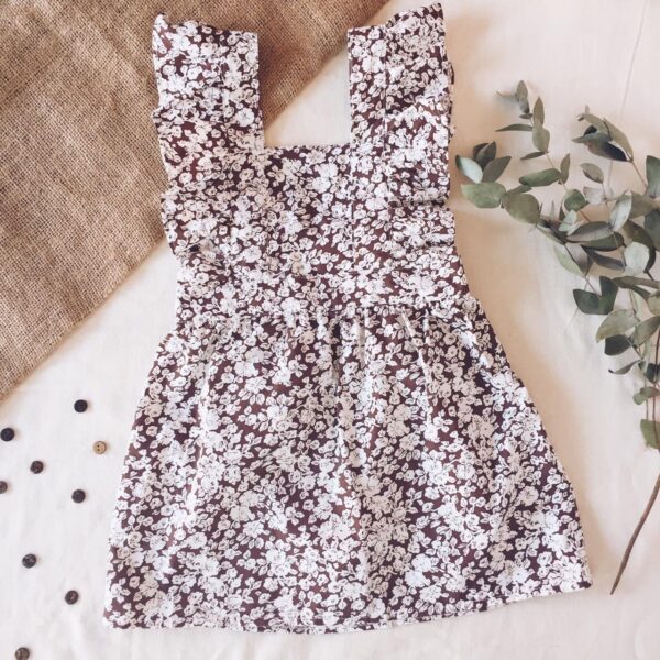 Jumper con Flores Chocolate