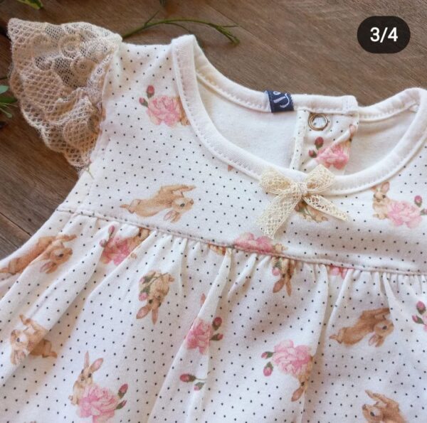 Vestido Estampado con Body Interno - Image 3