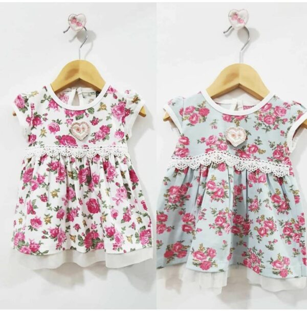 Vestido de Beba Estampado Floreado - Image 4