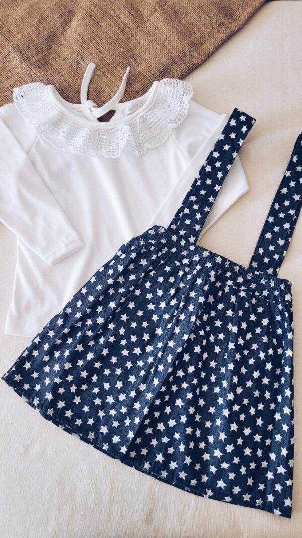 Conjunto Remera y Jumper Nena