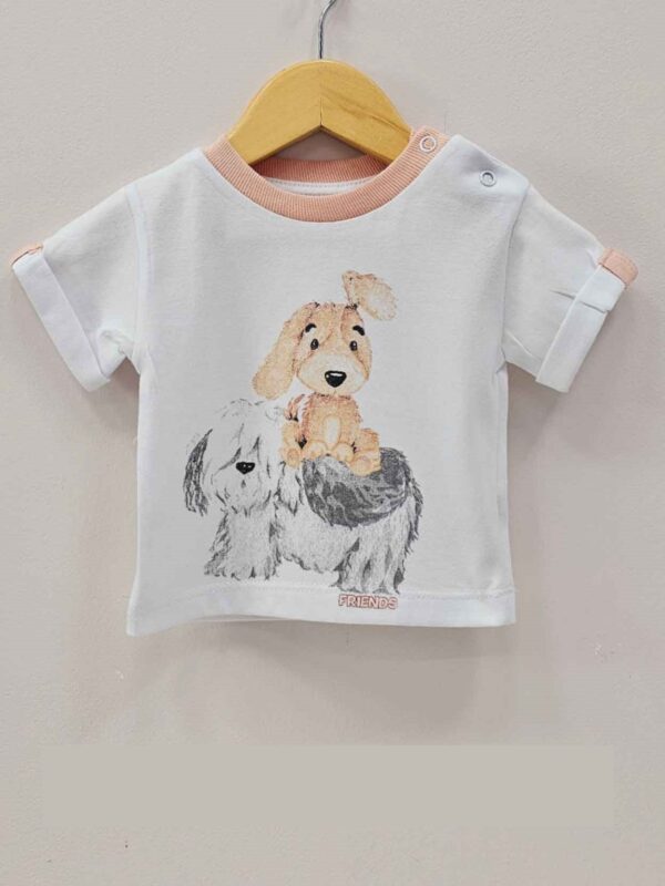 Remera Beba con Animalitos