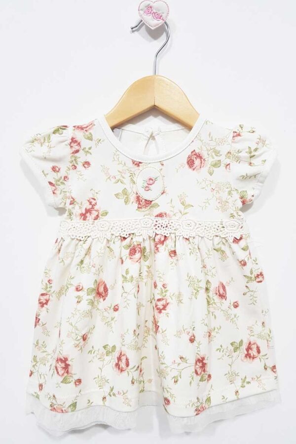Vestido de Beba Estampado Floreado