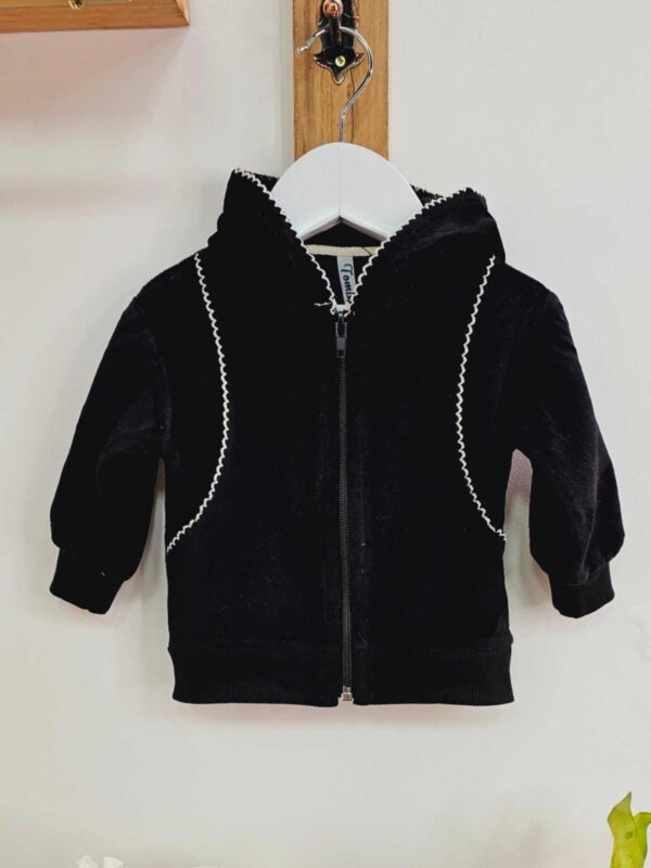 Campera de Plush con Picot - Image 2