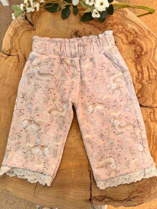 Pantalón Frizado Estampado