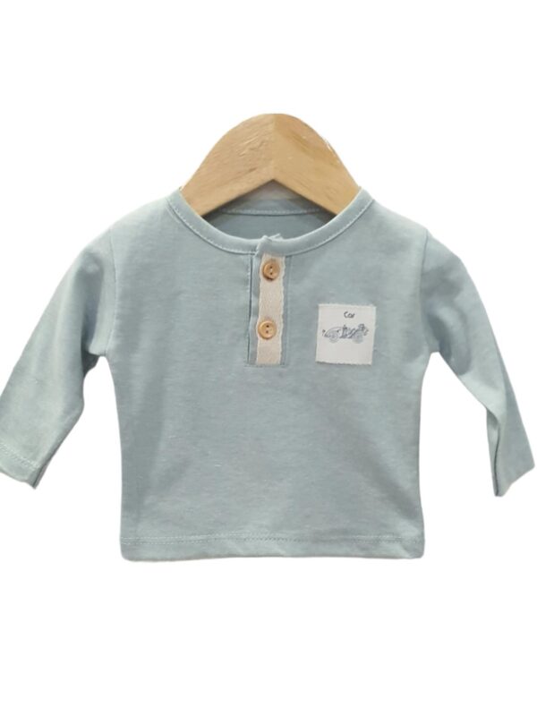 Remera Bebé con Botones