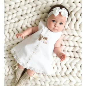 Vestido Sin Mangas Blanco