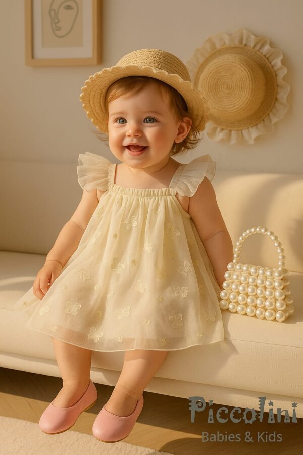 Vestido de Tul con Mariposas - Image 4