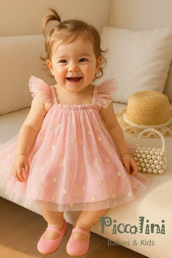 Vestido de Tul con Mariposas - Image 5
