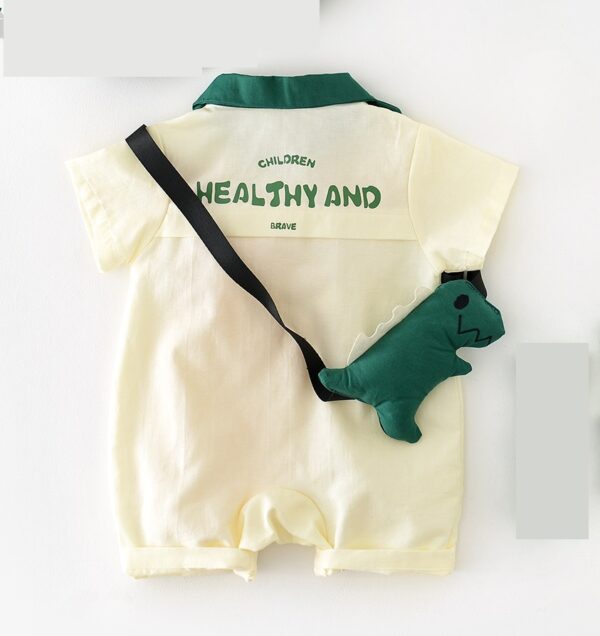 Romper de Algodón con Accesorio - Image 3