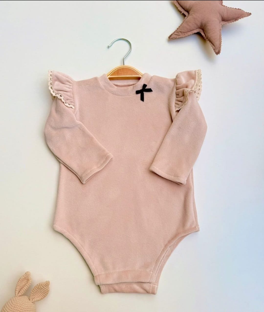 Body de Plush Rosa